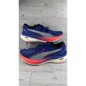 Puma Deviate Nitro 3 309707-05 Blue 12D Men's Mesh Upper Road Running Shoes #845